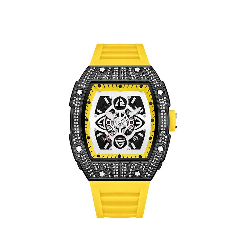 Zido Richard Series Automatic Men s Skeleton Watch - Luminous, Trendy, Calendar Feature, Stylish Student Wristwatch Watch Only