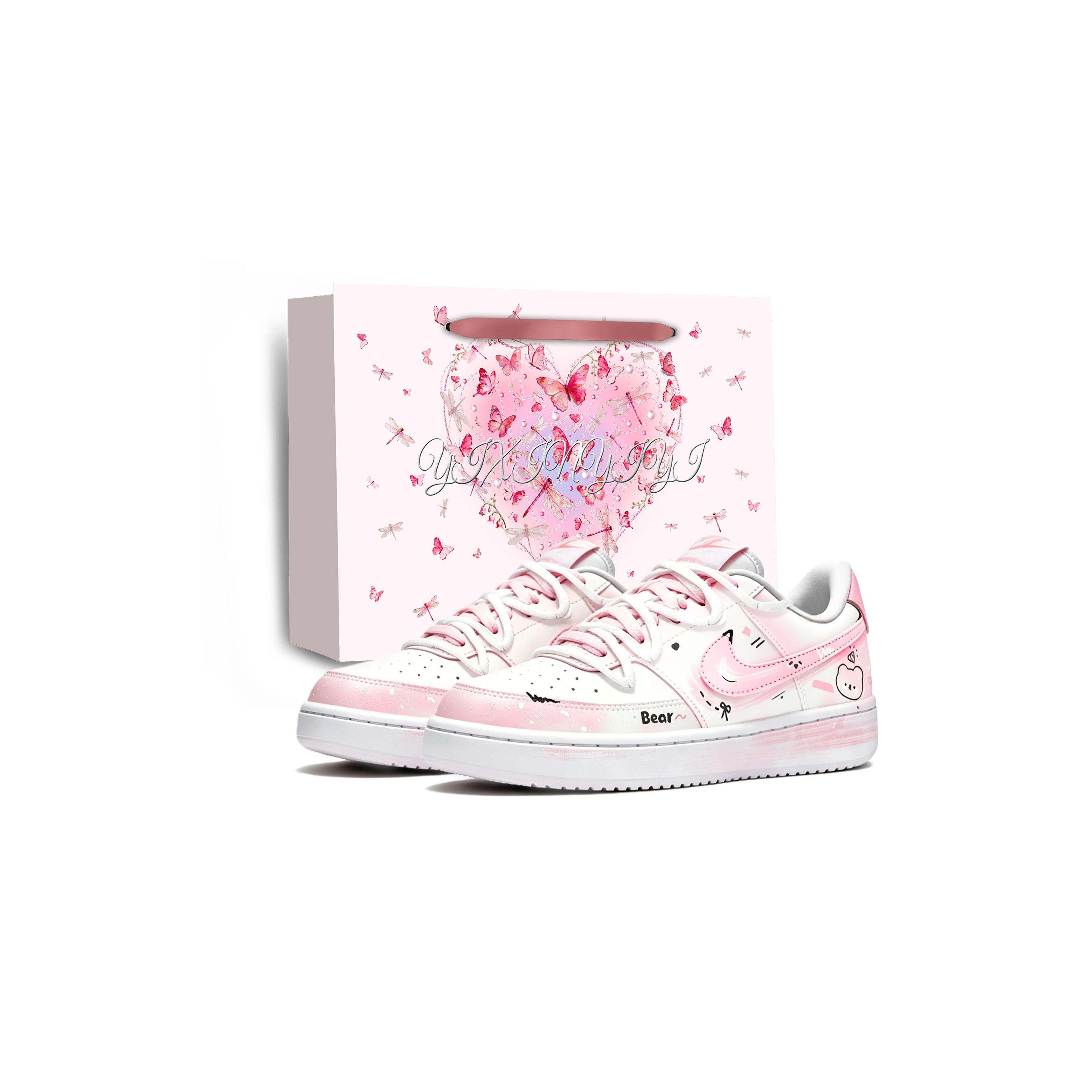 

Nike Court Vision LO NN Slip Resistant, Abrasion Resistant, Height Increasing Low top Skateboard Shoes Women s Pink HV5246-100(Team1963-LD) 35.5