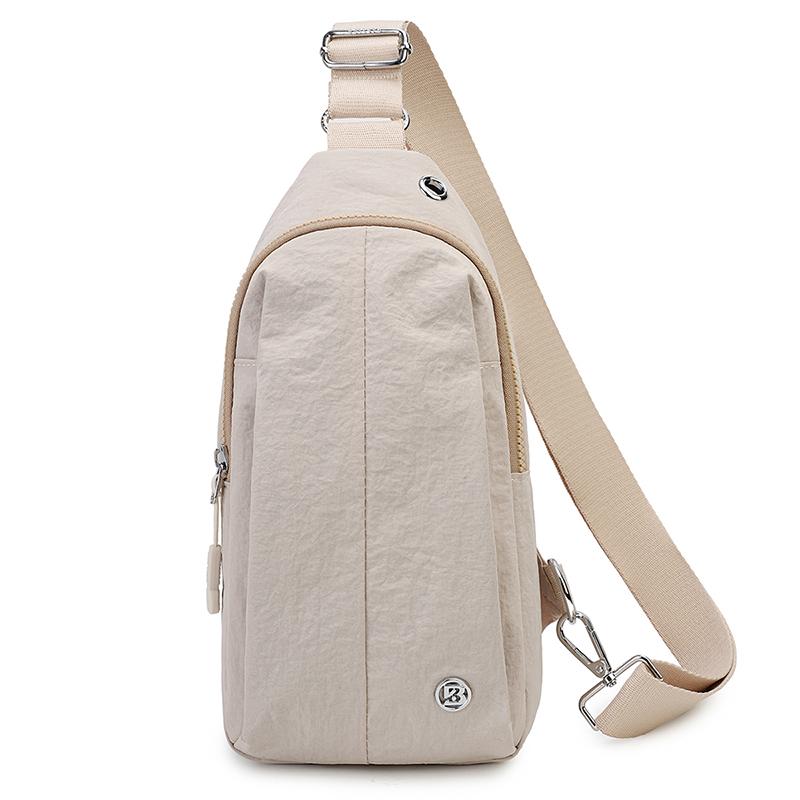 

Нагрудная сумка женская большой вместимости, наплечная сумка, мужская спортивная сумка через плечо белый