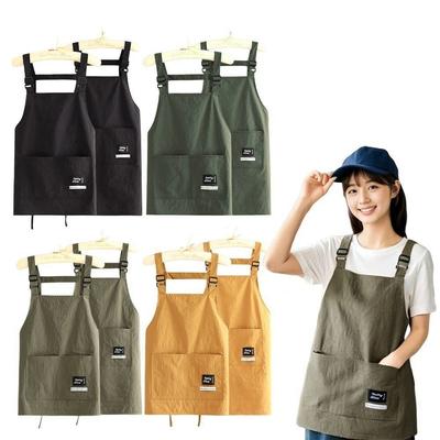 Professional Barber Apron Breathable Waterproof Cooking Aprons Large Pocket 2 Sizes Working Clothes for Hairdressing