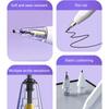 Pencil Tips For Apple Pencil 1/2 Gen Replacement Crystal Diamond Tips For iPad Pencil 1/2 Anti-wear Stylus Pen Tips