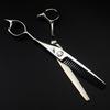 5-Piece Hair Cutting Shears Set - Personalized Barber Scissors for Bangs, Serrated & Straight Shears