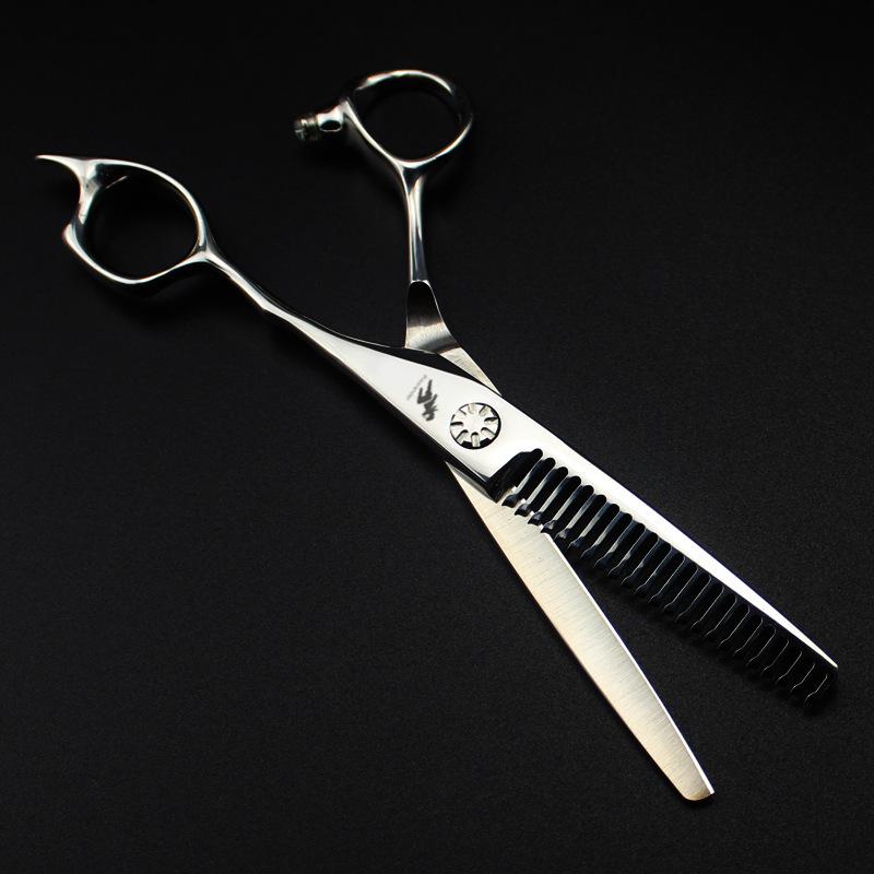 5-Piece Hair Cutting Shears Set - Personalized Barber Scissors for Bangs, Serrated & Straight Shears