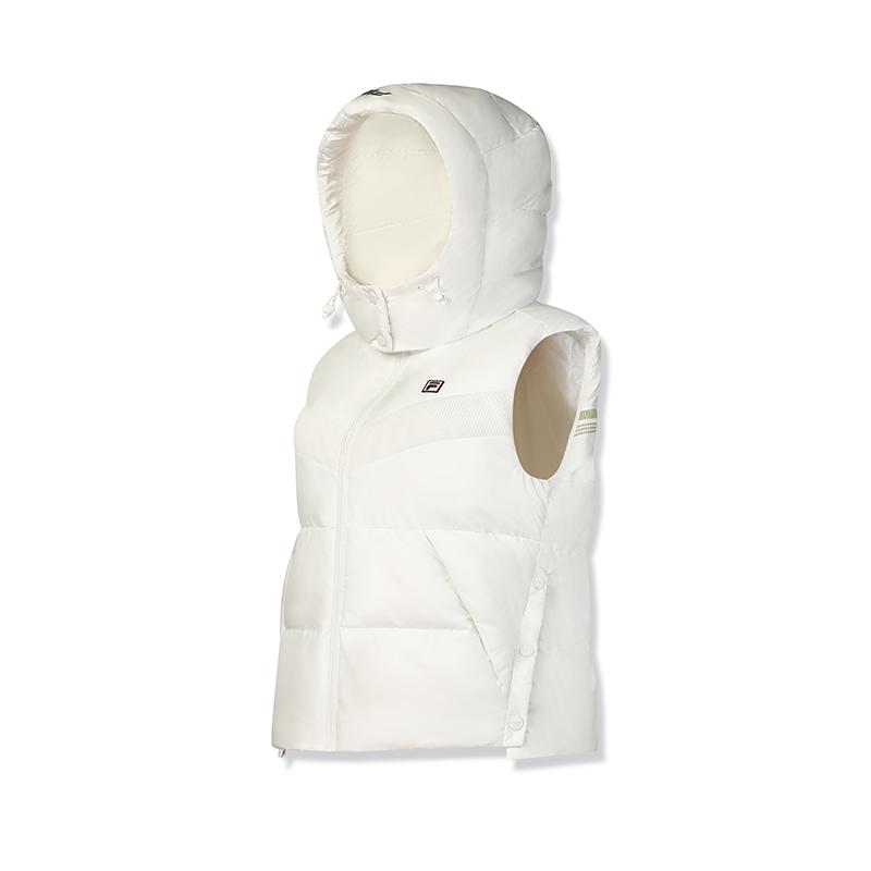 New FILA Vest Women's Starlight White A11W443901FWT