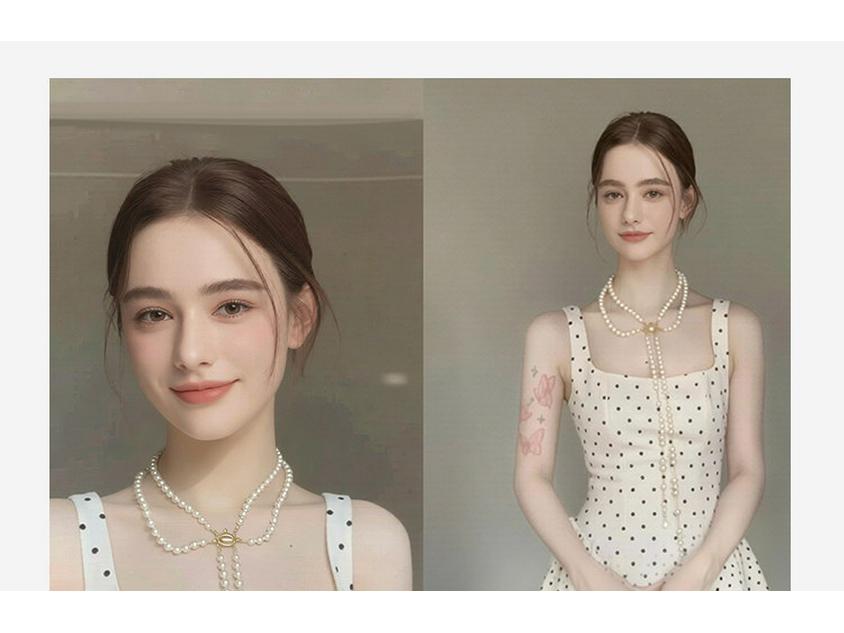 2026 New Style French Polka Dot Spaghetti Strap Dress for Women - Early Summer White Short Skirt