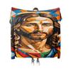 Tuniu Religious Figure Fleece Blanket Sofa Bed Throw Autumn Winter Warm Decorative Gift
