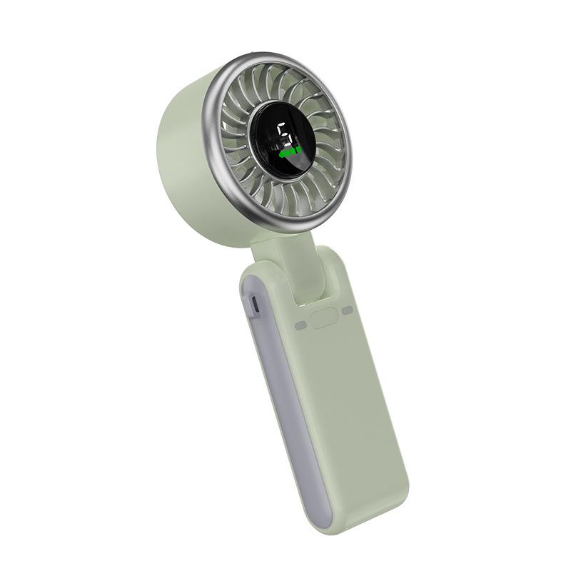 

Portable Ultra-Quiet USB Rechargeable Mini Fan - Handheld, Neck-Hanging, or Desktop Use. 180*69*40 mm