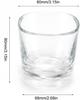 Glass Toothbrush Charger Cup for Philips Electric CBA3001 Charging Philips Sonicare Diamondclean Electric Toothbrush Toothbrushes, HX9100, CBA1001,