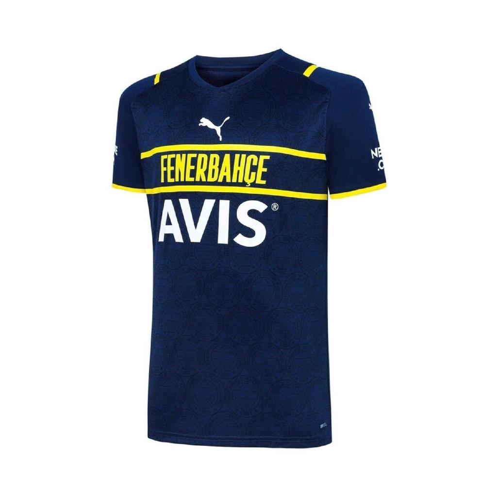 Originales marineblaues Match-Trikot