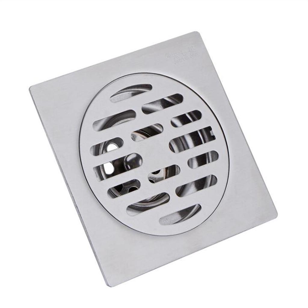 Home Acciaio Inossidabile Scarico A Pavimento Filtro Copertura Bagno Una Guarnizione A Ribalta