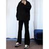 American High Street Style Design Breasted Jeans Men's Trendy Brand Slim-fitting and Thin Casual Trousers