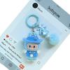 Denim Flocking Cute Soft Rubber Doll Cartoon Student Keychain Hanging Jewelry Blind Bag