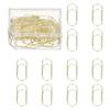 20/50/100Pcs Paper Clip 2inch Non-Skid Metal Paper Clamp Clips Large for Office Supplies Craft Scrapbook Document Note Sorting