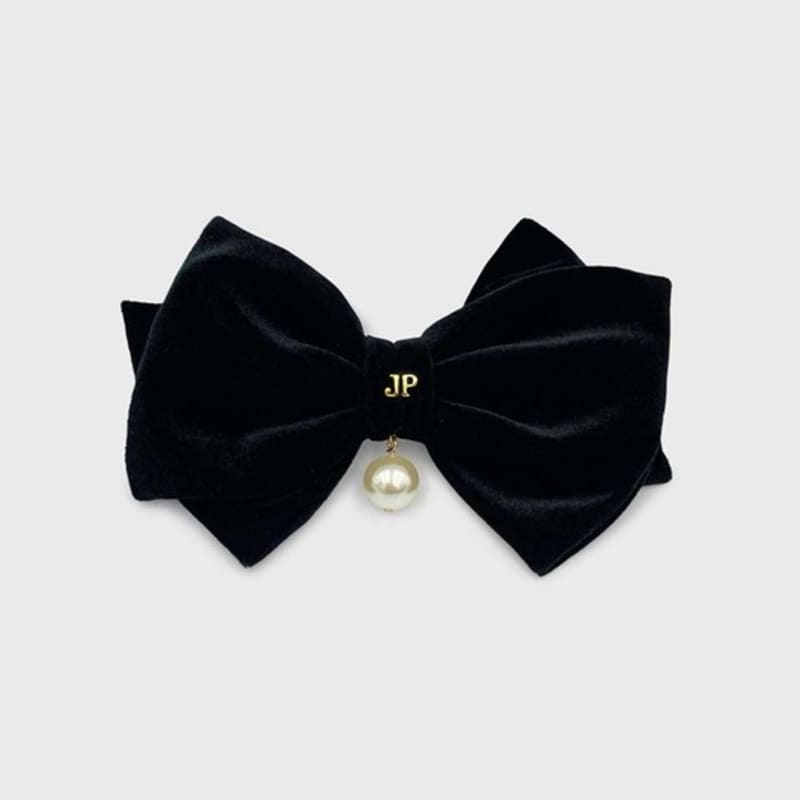 Jean Paul Clarisse Velvet Pearl Ribbon Auto Pin JP-23-379AB