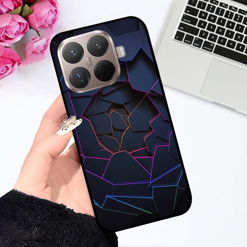 For Xiaomi 15T Pro Case Fashion Cartoon Printed Silicon Soft TPU Phone Cover For Xiaomi 15 T Pro Cases 15TPro Anti Drop Fundas