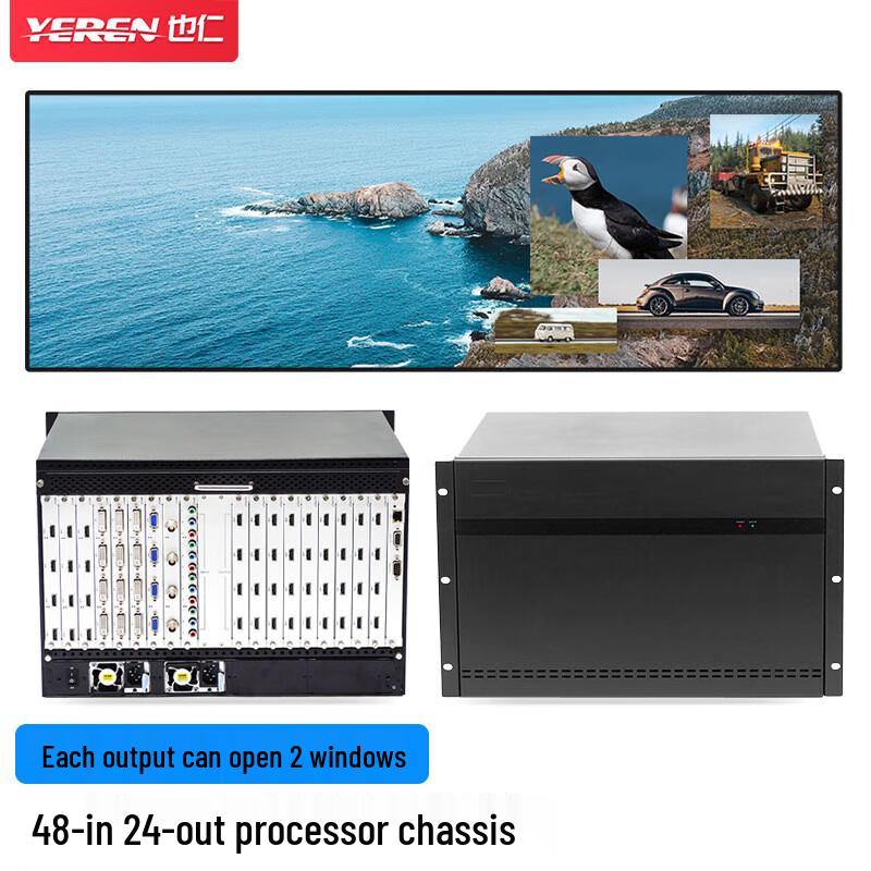 

YY008 Video Splicing Processor & Matrix Switcher Chassis