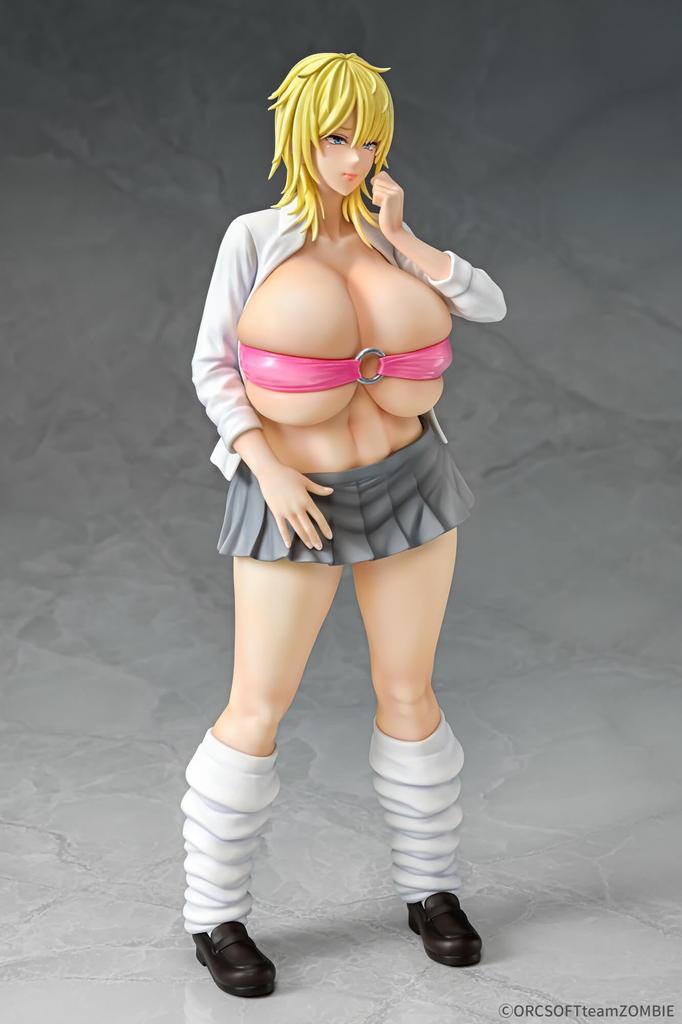 Yariman Gakuen Pacopaco Diary 2021 Rei White Gal scale PVC painted finished figure Q-six St. ver. 1/6