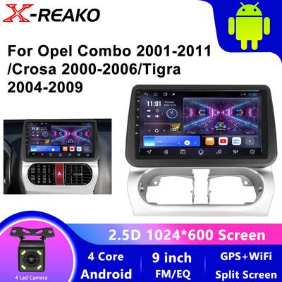 Android  Auto For Opel Combo Corsa Tigra 2001-2011 GPS Navigation Car Carplay Multimedia Video Player WIFI Stereo No 2Din DVD