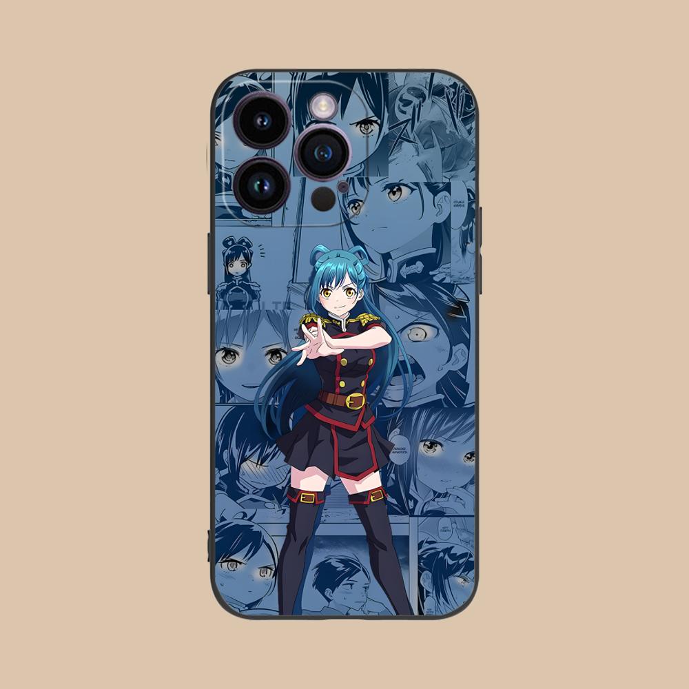 Mato seihei no slave Himari Matte Mobile Phone Case for iPhone 17 16 15 14 13 12 11 X XR XS 8 7 Air Pro Max Plus Mini Colorful iPhone 7 Plus