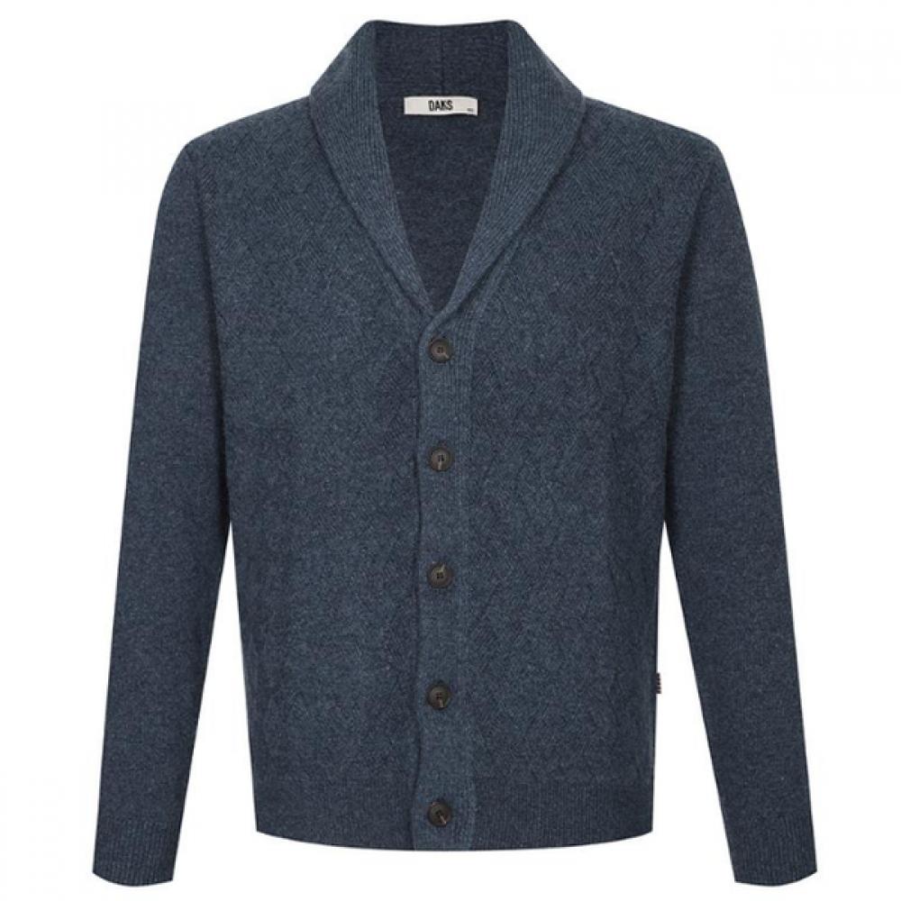 Daks 25fw Wool 100 Shawl Collar Argyle Cardigan Dlw1swcd103b1 DLW1SWCD103-B1110 18117₽