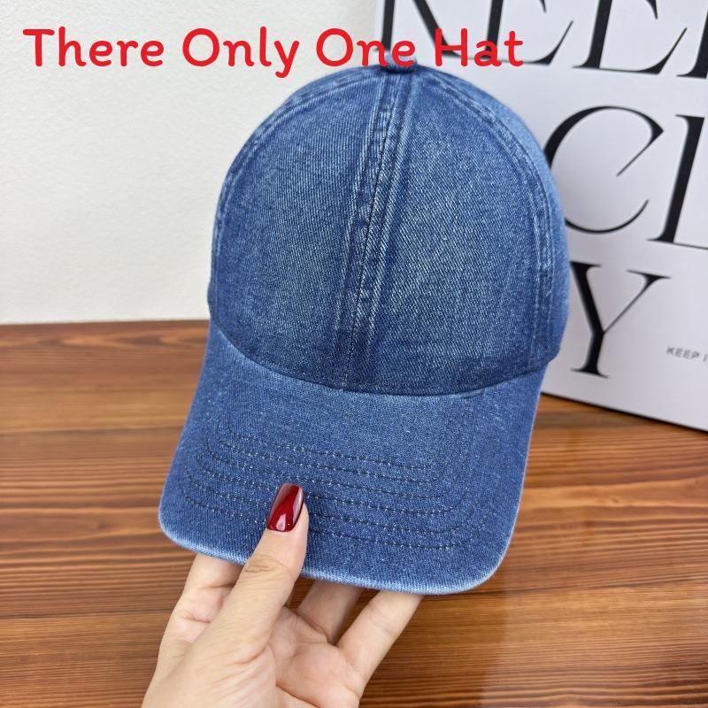 

Classic Denim Baseball Cap For Men And Women With Sun Protection And Breathability