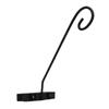 Deck Hook Rail for Hanging Flower Baskets Wind Chimes Bird Feeders Lanterns Fence Deck Hook Rail Iron Easy Install