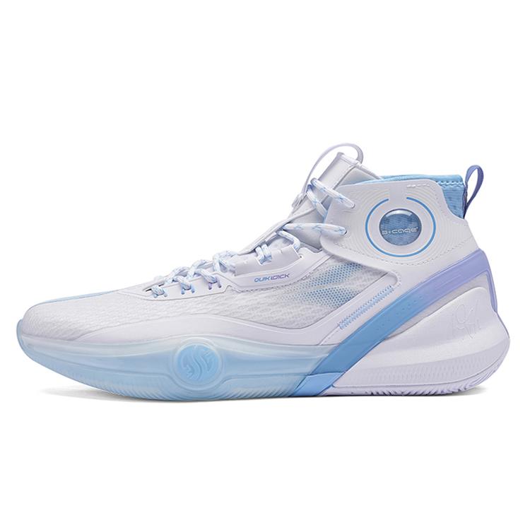 New 361° AG3 Pro Aaron Gordon 3rd Gen Ice Blade Anti Slip Wear Resistant Mid Top Basketball Shoes White Blue 572241116-2