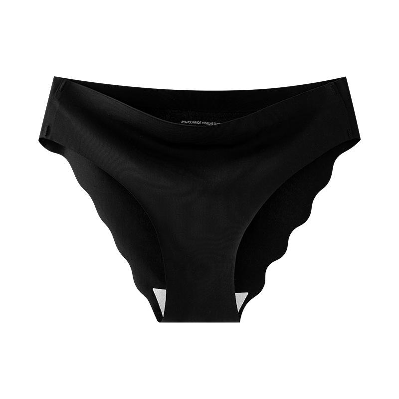 Sommer Mode Unterwäsche Sexy Leopardenmuster Nahtlos Eis Seide Sport Komfortabel Weich Hautfreundlich Nahtlos Damen Dreieck Höschen