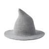 Halloween Party Felt Witch Hats Fashion Women Masquerade Cosplay Magic Wizard Hat for Party Clothing Props