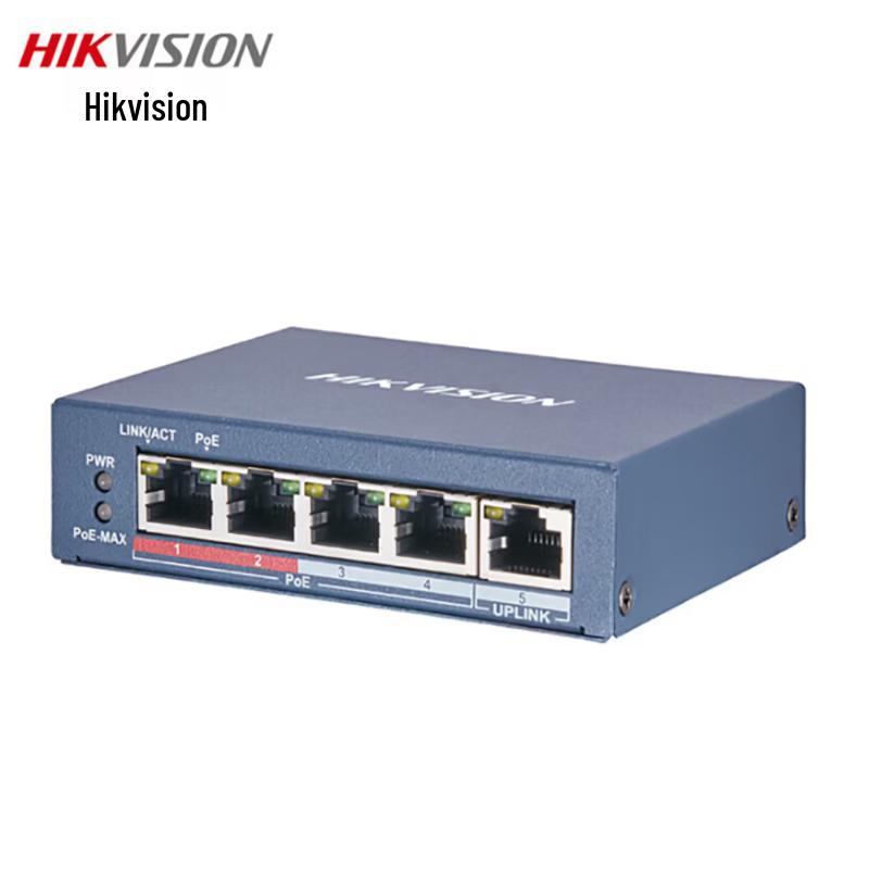 

Hikvision DS-3E0505SP-E 5-Port Gigabit Ethernet Switch