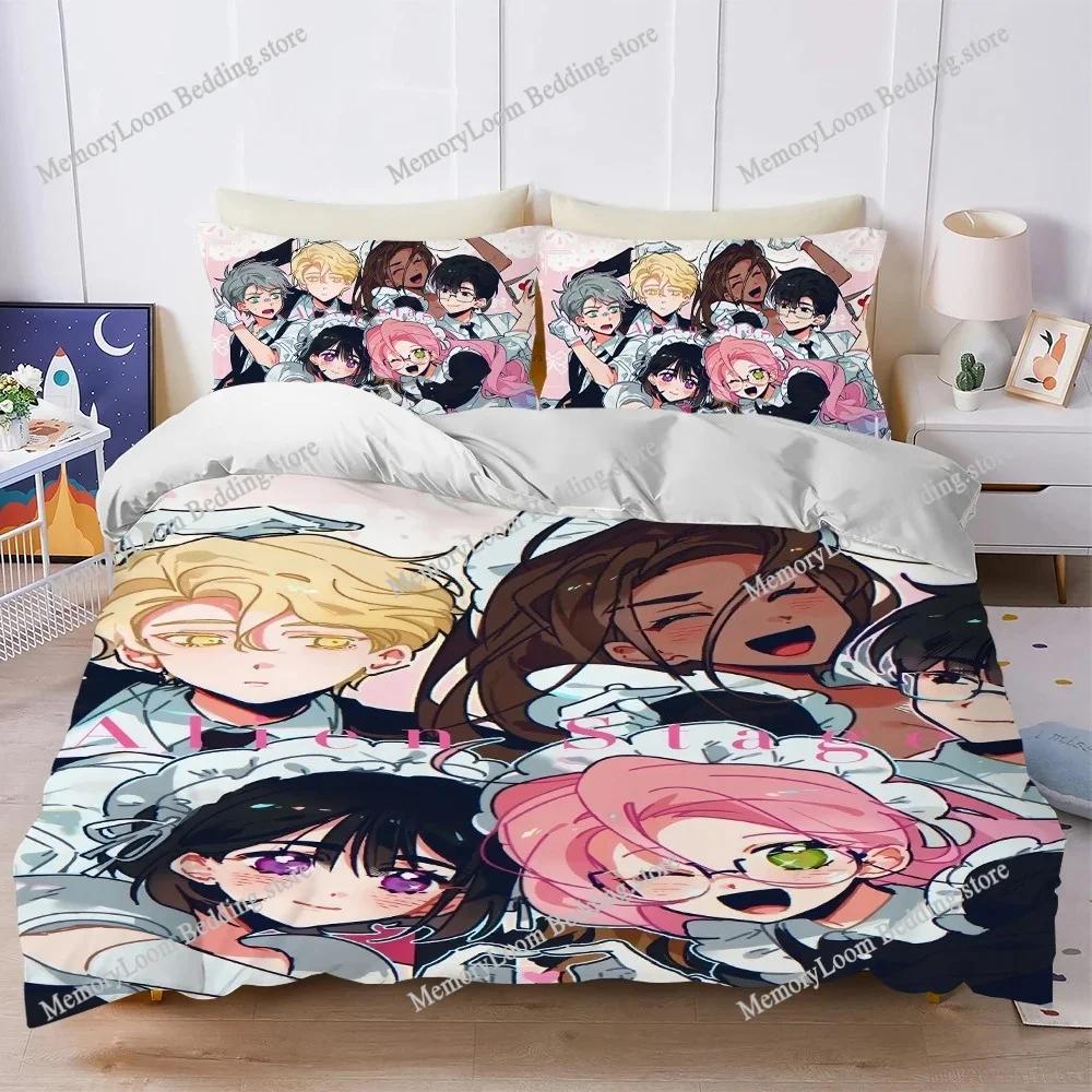 Classic Game A-Alien Stage Duvet Cover Set Home Style Bedding Soft Laundry Cotton Bed Four Seasons Student Dormitory Luxury Gift