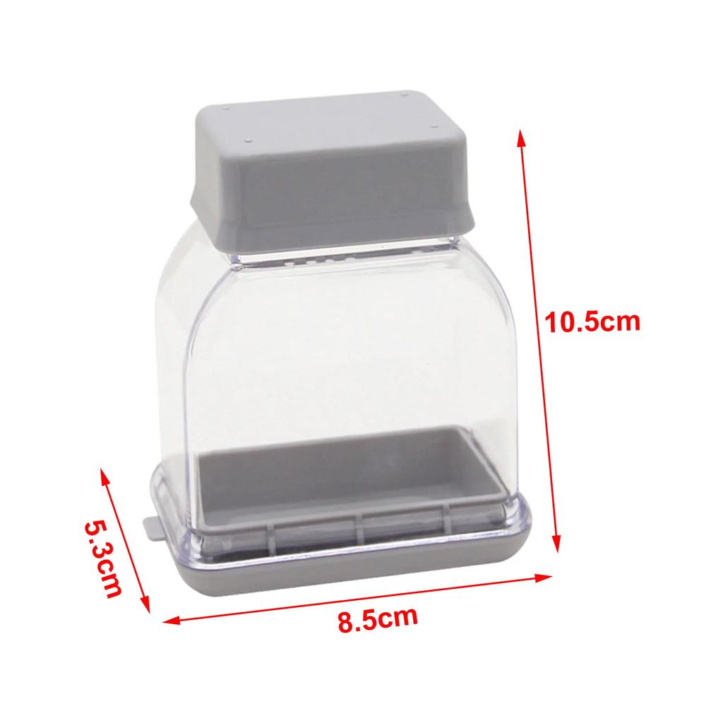 Effortless Manual Garlic Press Slicer with Storage Box Professional Hand Press Garlic Cutter Plastic Detachable Garlic Smasher