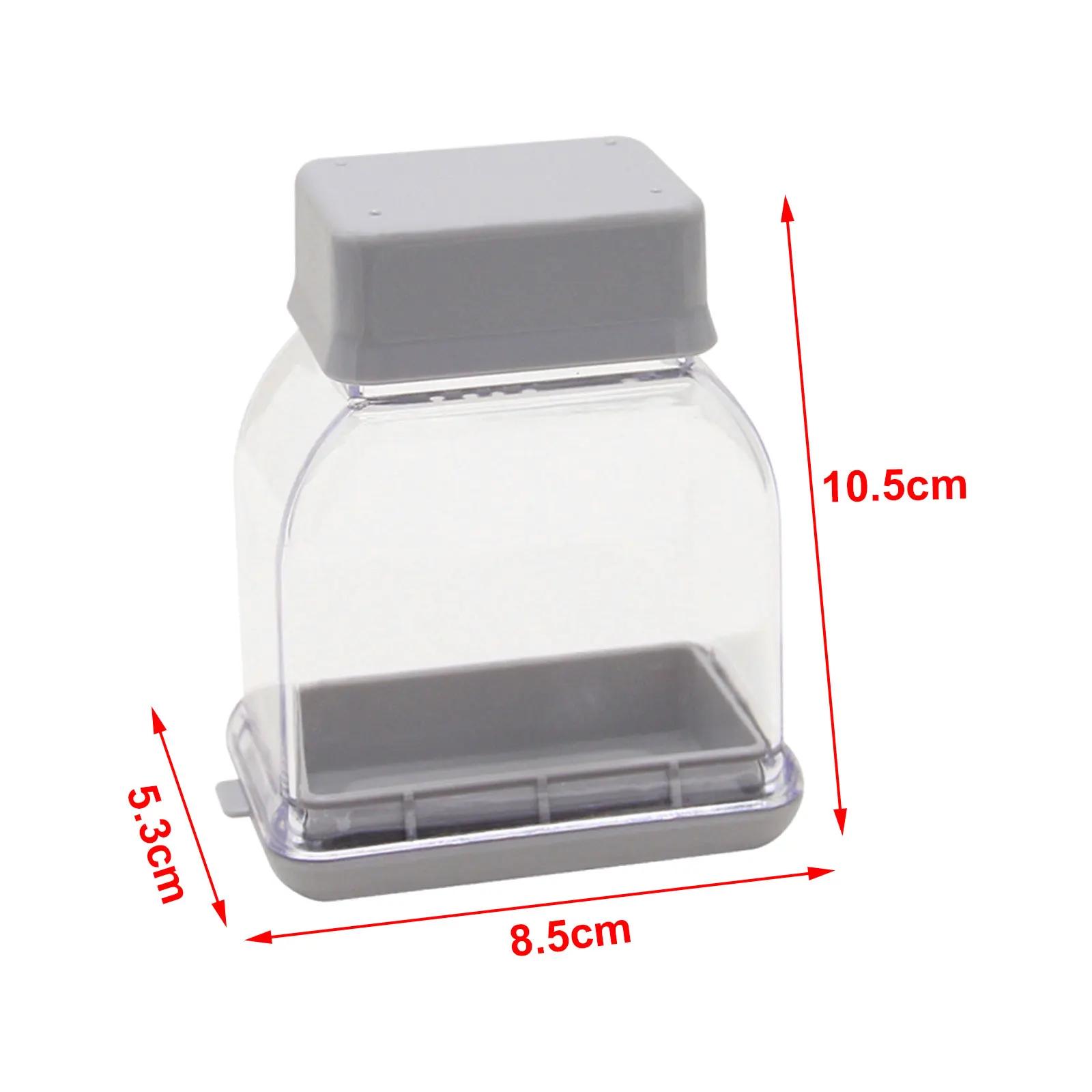 

Effortless Manual Garlic Press Slicer with Storage Box Professional Hand Press Garlic Cutter Plastic Detachable Garlic Smasher