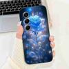 For Tecno Camon 40 Pro 5G Case Fashion Flower Cute Rabbit Soft Silicone Cover For Tecno Camon 40Pro 5G 6.78" Bumper Phone Cases