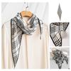 Versatile Elegant Mulberry Silk Scarf Women Office Commute Sun Protection Warmth