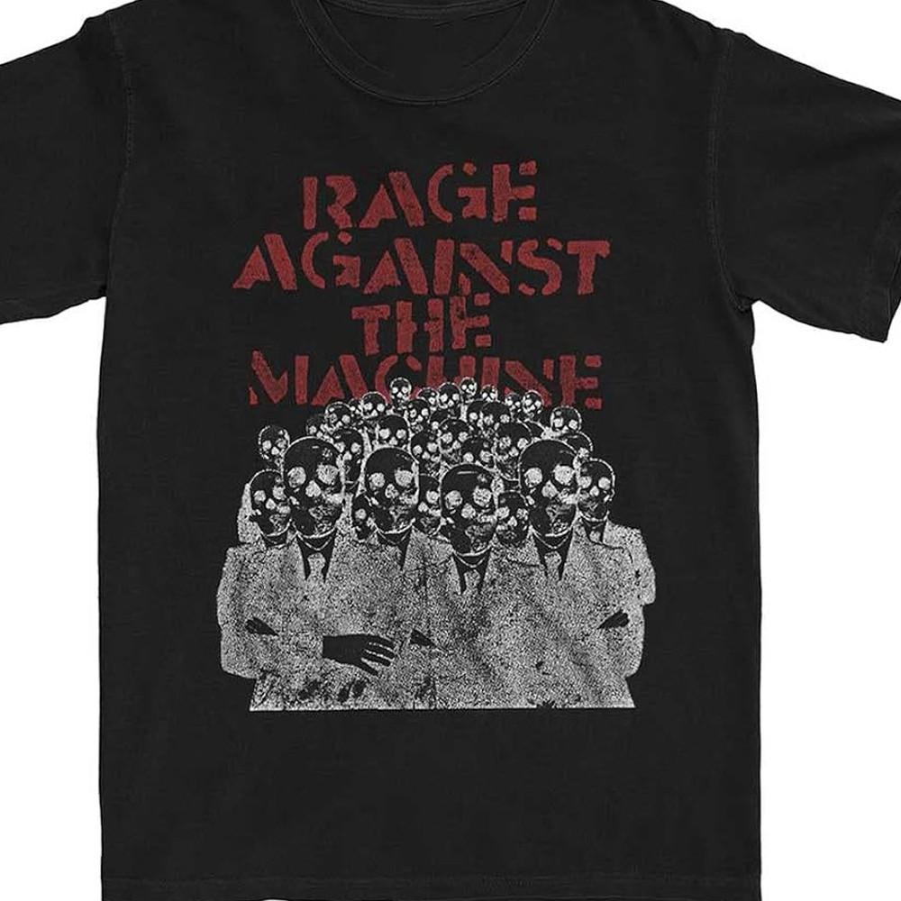 VTG Rage Against the Machine BAND black T-shirt Unisex tee All sizes Unisex T-Shirt XXL