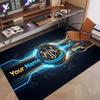Custom Rug Newcastle United FC Pattern Print Name Text Soft Non‑Slip Floor Carpet for Home Indoor Decoration
