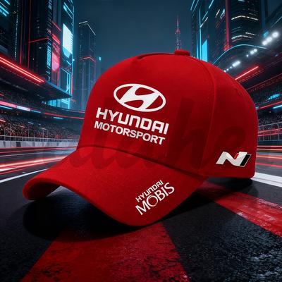 Hyundai Motorsport N Series Embroidery Baseball Cap Men Women Adjustable Racing Team Hat Car Enthusiast Casual Outdoor Sport Cap