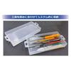 Plamo Improvement Committee Plamokojo Modeling Container 054 Slim Option Hobby Tool PMKJ023CL Clear White