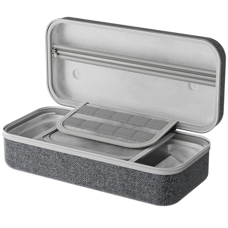 Portable Shockproof Gaming Consoles Storage Bag Hard Protective Case with Interior Organizers for ROG Consoles 1