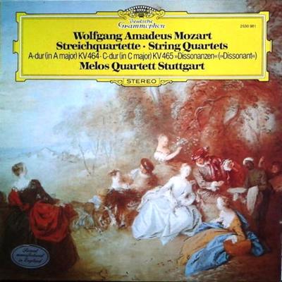 LP Record WOLFGANG AMADEUS MOZART MELOS QUAR  Streichquartette  String Quartets  2530981 DEUTSCHE GRAMM 1978 Germany Classical Used
