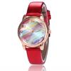 Women Fashion Rainbow Watch Leather Band Wrist Watch Casual Ladies Watch Women's Quartz Watches Relogio Feminino Montre Femme