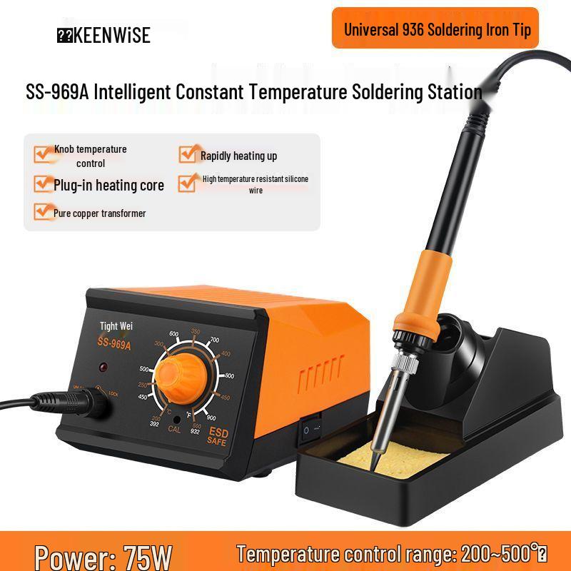 936 Adjustable Temperature 60W Soldering Station - Ideal for Household and Mobile Phone Electronic Repairs.