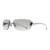 Gentle Monster Sonnenbrille mit Bold-Logo, quadratisch, Metall, Unisex, Silber TTL-02-BRG