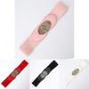 Fashion Ladies Wide Elastic Belt With Metallic Clasp For Business And Everyday Style