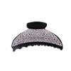 Pinza per Capelli a Pinza Piena di Strass per Donna Porta Coda di Cavallo Accessorio per Capelli