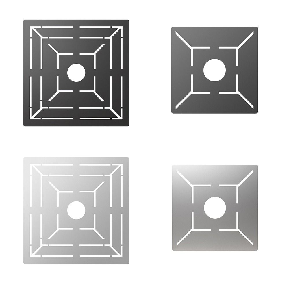 Irregular Ruler Stainless Steel Ruler Silver Positioning Ruler  Bricklayer Supplies