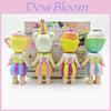 Sonny Angel Figurine Afternoon Tea Series Abs Resin Collectible Model For Gift And Decor