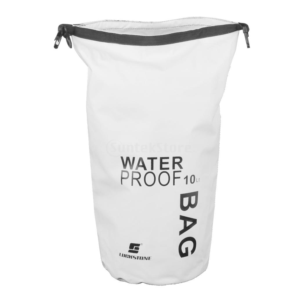 2L/5L/10L Waterproof Dry Bag Pack Sack Swimming Rafting Kayaking River Trekking Floating Sailing Canoing Boating Water Bag