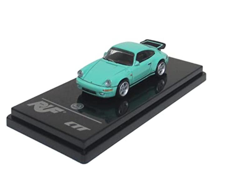 PARAGON Scale PARA64 RUF CTR Yellow Bird 1987 Mint Green LHD Finished Model 1/64
